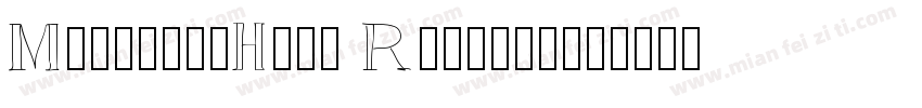 MichaelsHand Regular字体转换